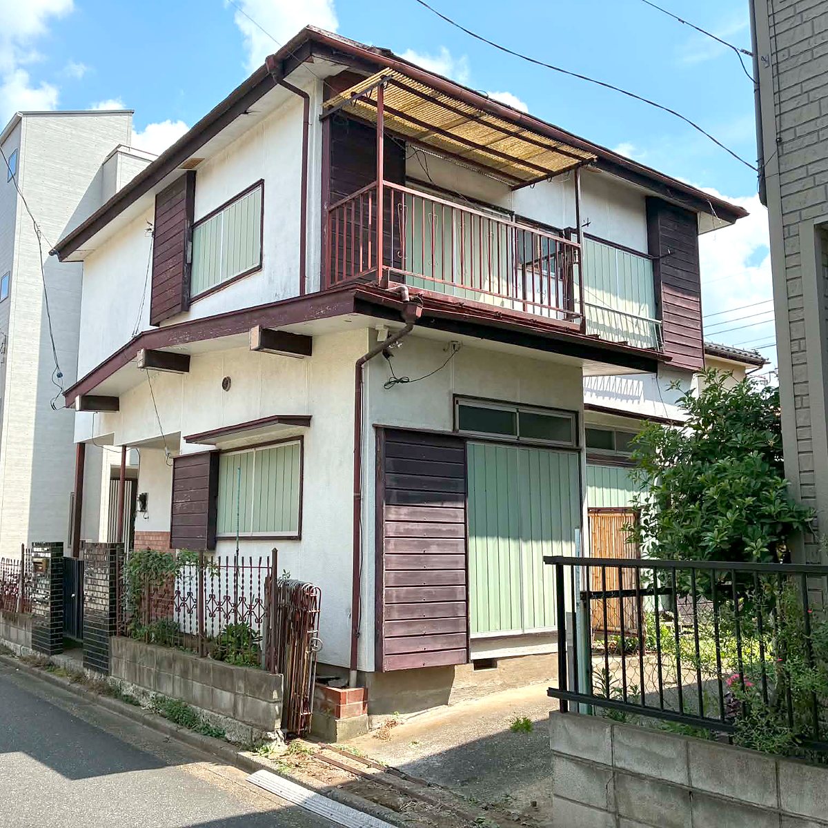 さいたま市桜区白鍬 古家の外観